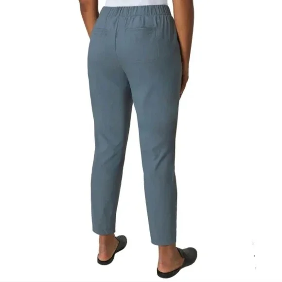 Modern Ambition Ladies XXL Ankle Travel Pant Storm Weather Blue Lightweight NWT - Picture 2 of 4